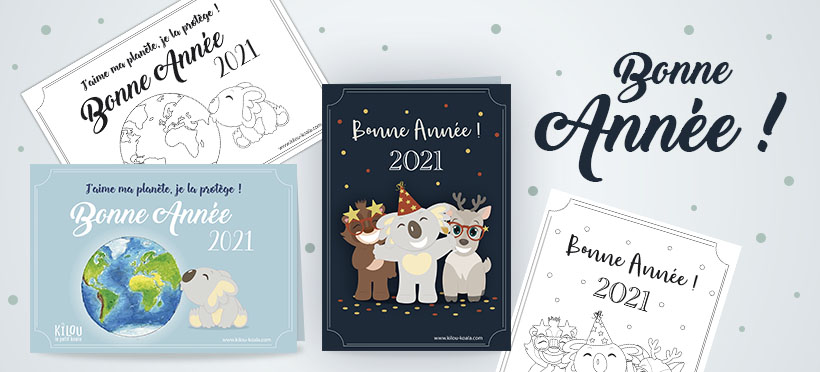 12 cartes de vœux de bonne année 2019 gratuites et bonnes pour la